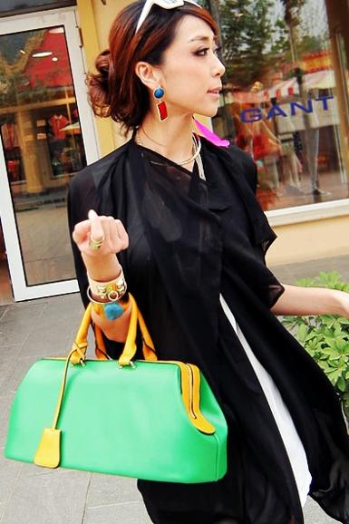 พร้อมส่ง กระเป๋าMaomao แบรนด์ดัง รุ่น m07-008 สีสันสดใสมาก ดีไซน์อย่างลงตั